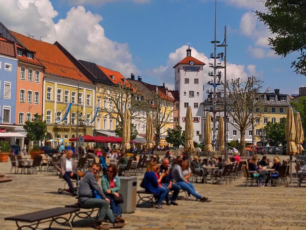 Ferienwohnung Gartenglueck Traunstein Exteriér fotografie