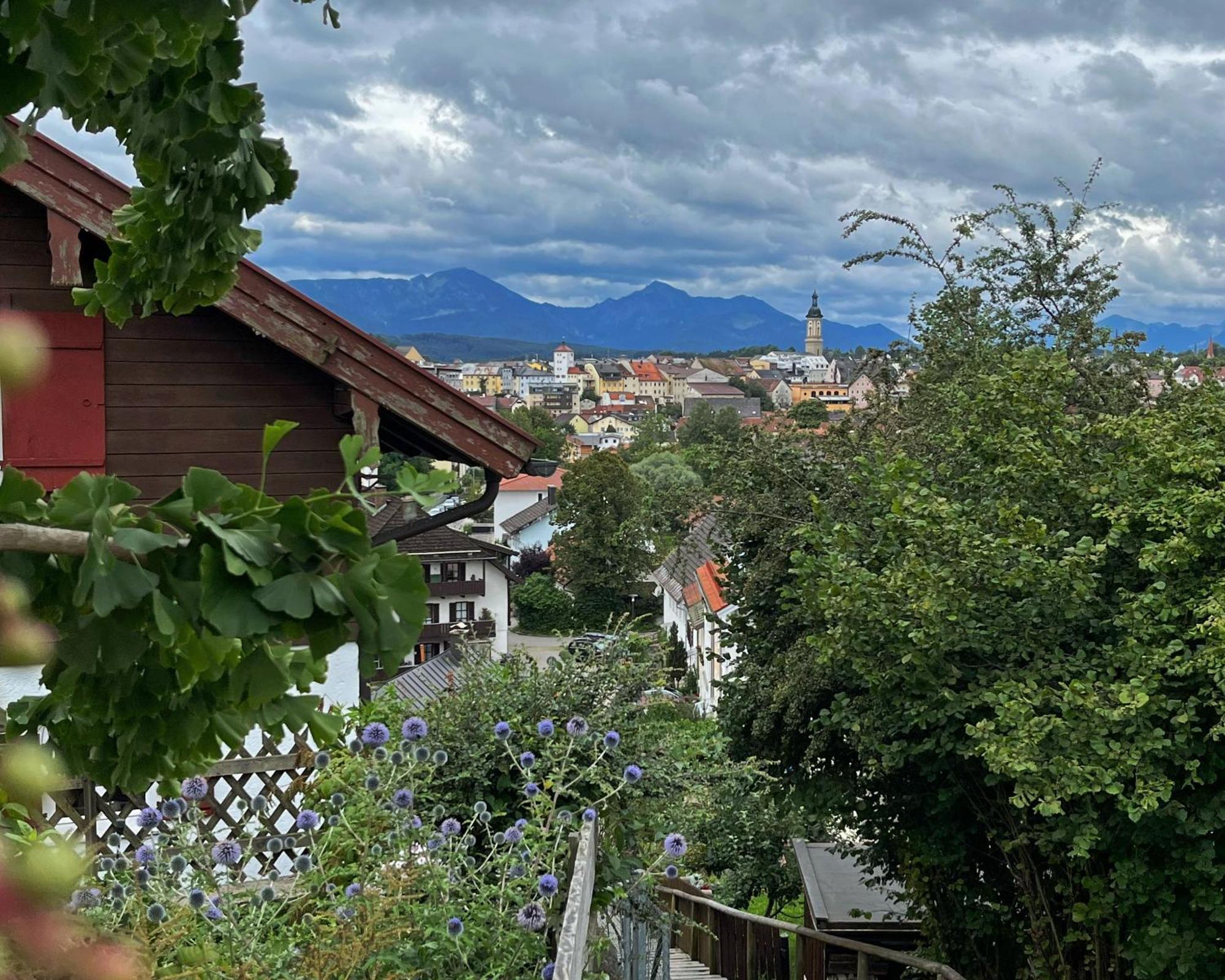 Ferienwohnung Gartenglueck Traunstein Exteriér fotografie